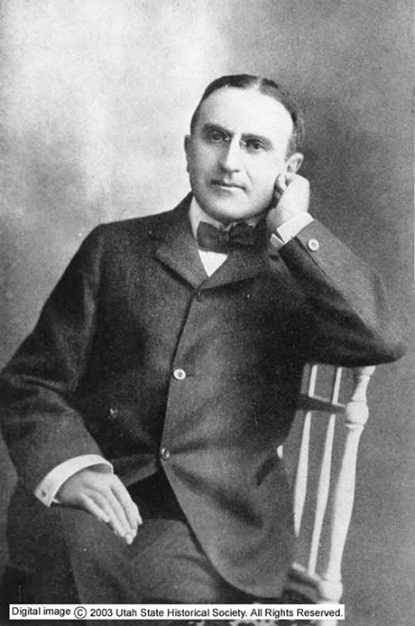 Portrait photograph of Samuel Newhouse.