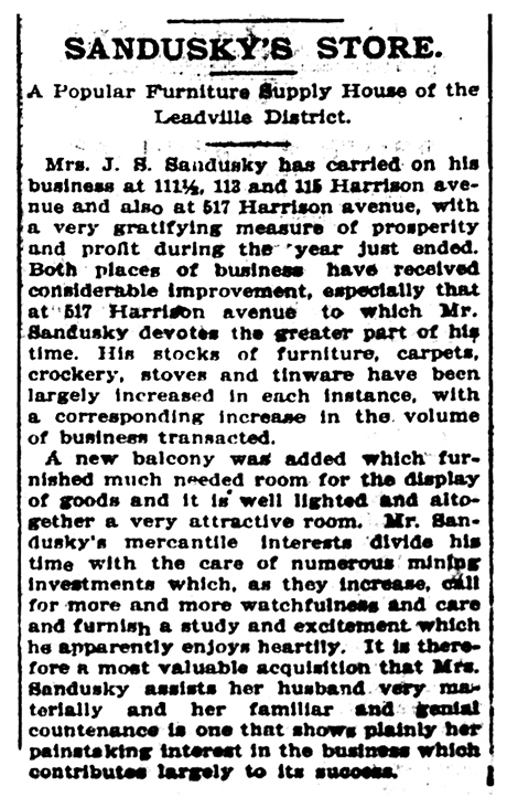 The Herald Democrat. January 1, 1901. Page 6.