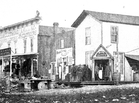 The Mining Exchange Real Estate Office at 102 Harrison Avenue