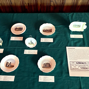 Leadville Souvenir China Mini Exhibit