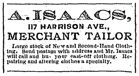 Leadville Daily/Evening Chronicle, September 25, 1886. Page 2.