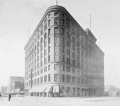 Denver’s historic Brown Palace Hotel (photograph: circa 1900) had been open every day since August 12, 1892 until April 7, 2020, when for the first time the building was temporarily shuttered as a result of the COVID-19 pandemic. 