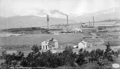 This William Henry Jackson photograph of “The Arkansas Valley Smelter” was likely taken around 1900.
