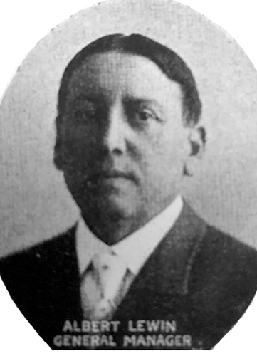 Albert Lewin, circa 1910.