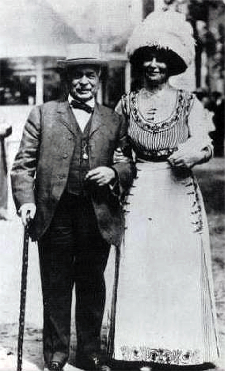 Wolfe and Fannie Londoner, circa 1900