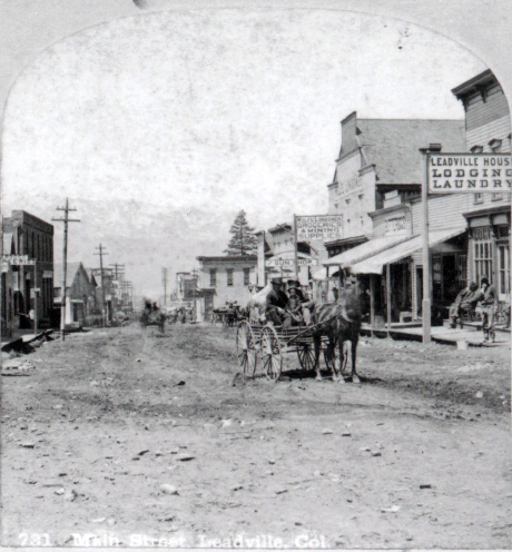 Wolfe Londoner’s store on East 3rd Street, circa 1879-1880.