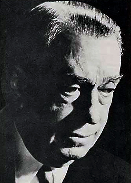 Portrait photograph of Morton J. May, circa 1960.