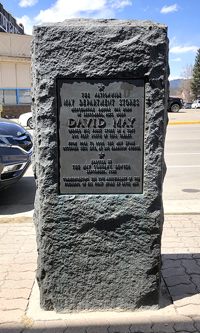 This is the same monument photographed in 2023. This view is of the plaque on the east side looking west in the morning sun.
