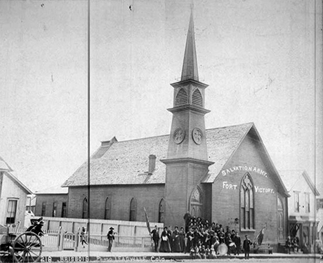 Minnie and Aaron were married in this converted Presbyterian church in April of 1900.