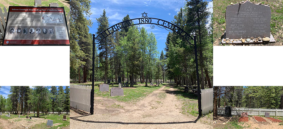 Photos of the restored Hebrew Cemetery as it is today.