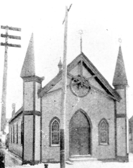 Temple Israel building, circa 1894.